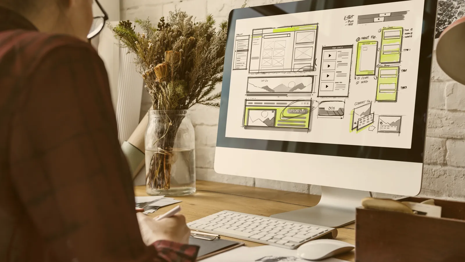 Diseño web profesional para pequeñas empresas con una interfaz moderna y adaptable