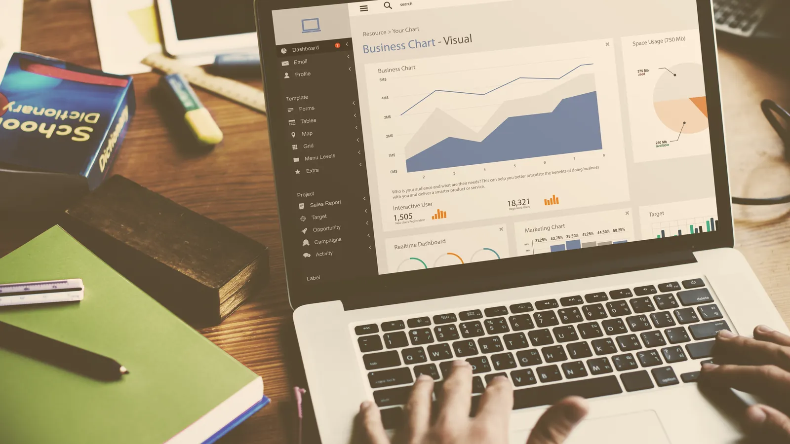 Estructura de una plataforma de formación online con cursos, módulos y lecciones
