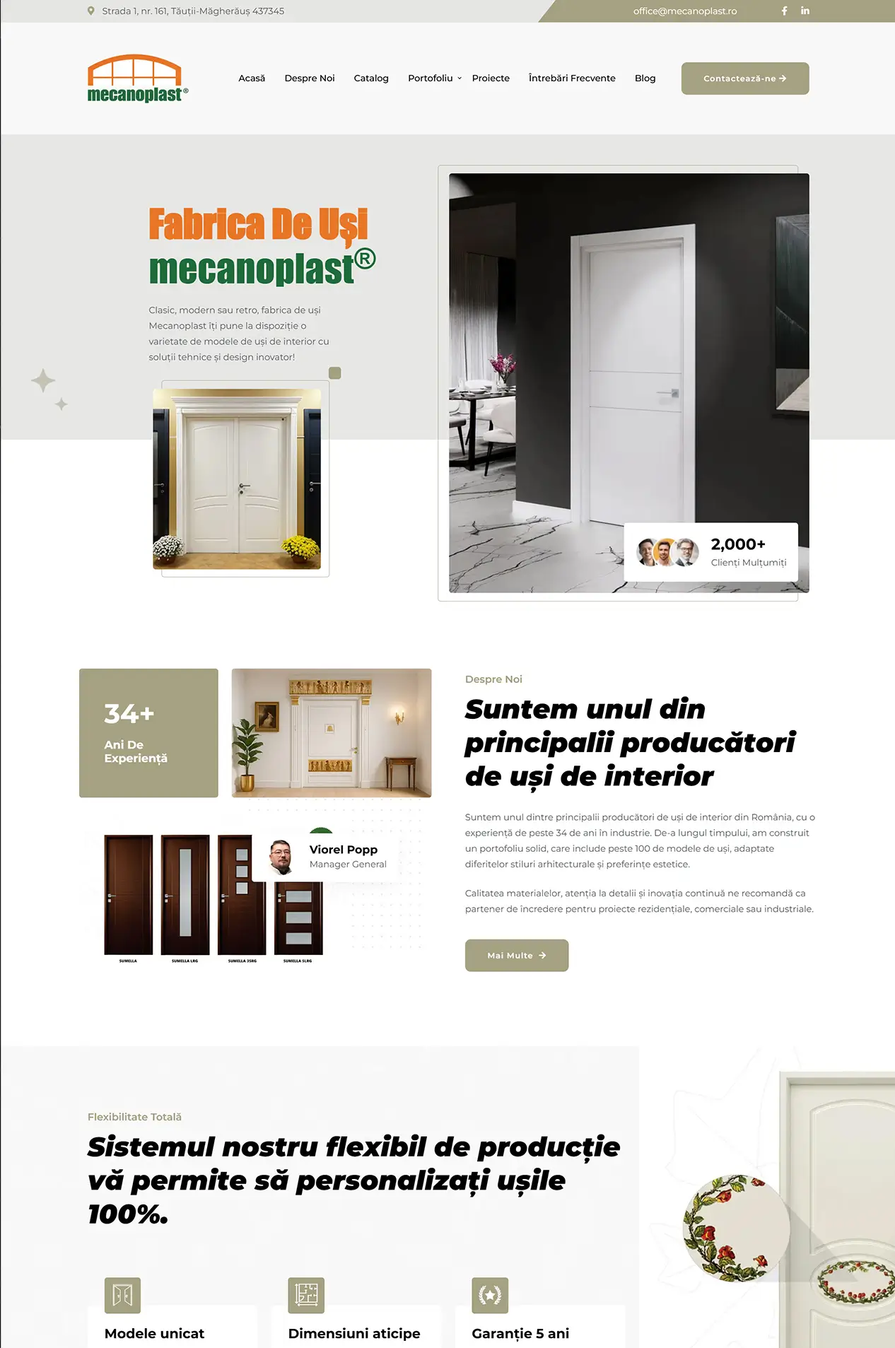 Web Design Mecanoplast
