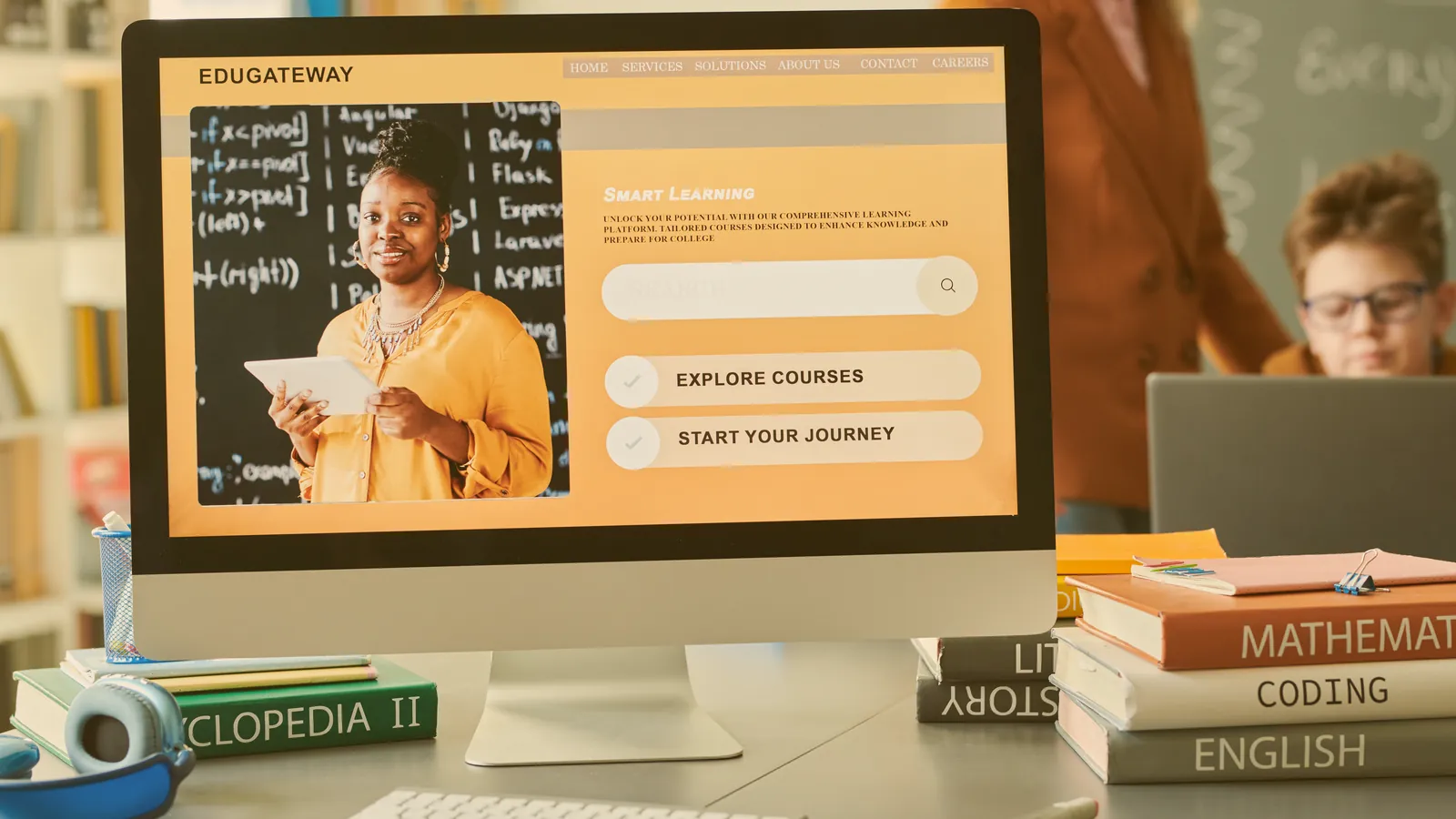 Diseño responsive de una plataforma de formación online en ordenador y móvil